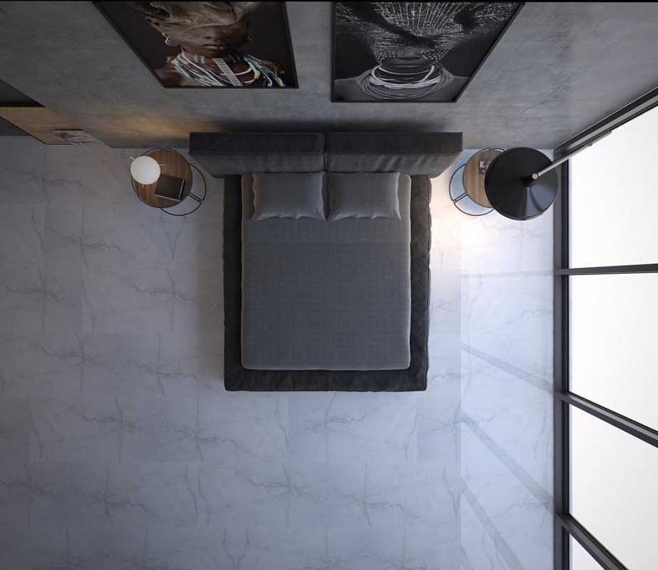 3042 На пол Aqarius Onyx Grey matt 60x120 - фото 13