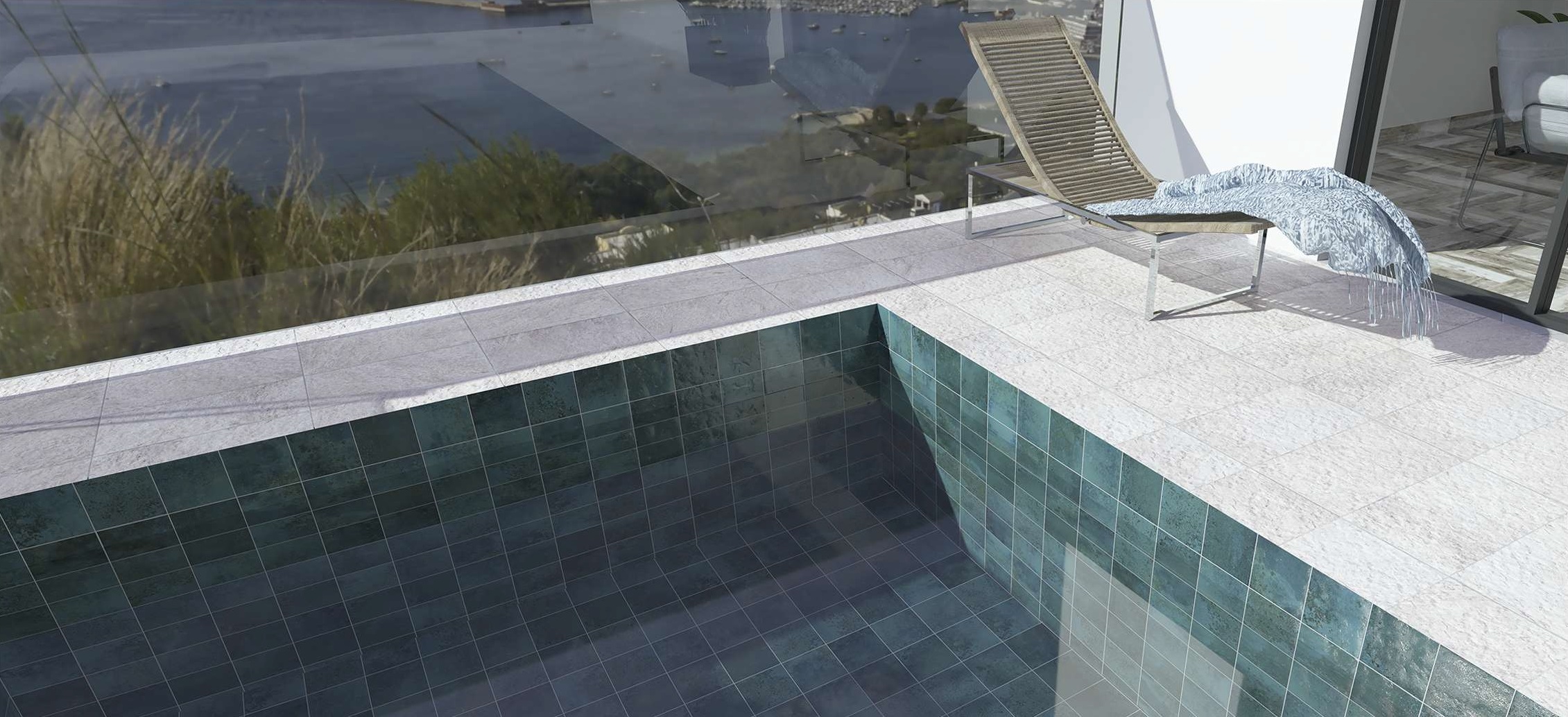 На пол Bali 5416 Azul R12/C3 258х465х8.8 - фото 6