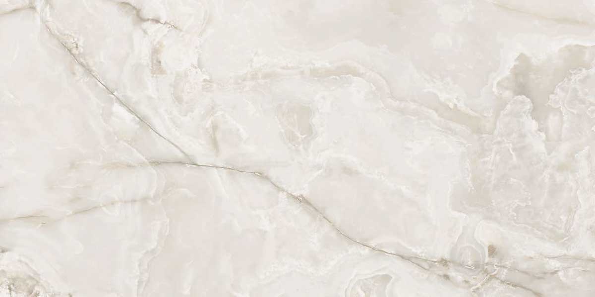 765454 На пол Onyx and More White Onyx Satin Rett 60x120