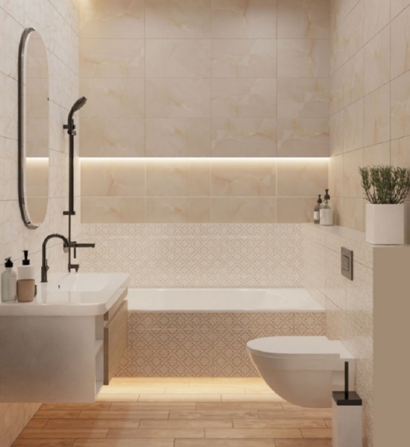 010100001409 На стену Donna White wall 02 30x50 - фото 6