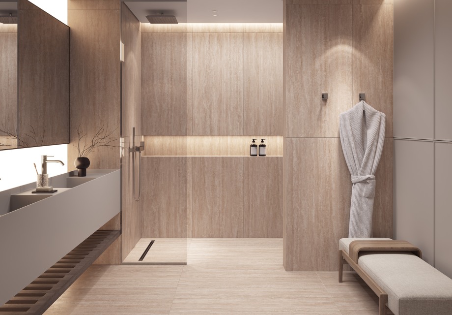 17538 На пол Essence Бежевый ректификат 60x120 - фото 9