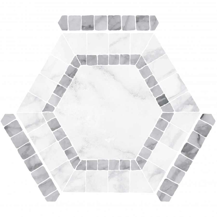 На пол Avant Ibiza White 22x25 - фото 10