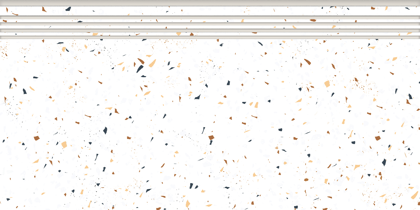 K-340/MR/st01/300x600x9 Ступень Vetro Белый MR 300x600x9