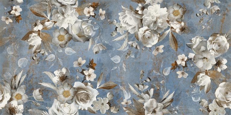 133486  На стену Alchymie Gioia Blu Nat Ret 60x120 - фото 2