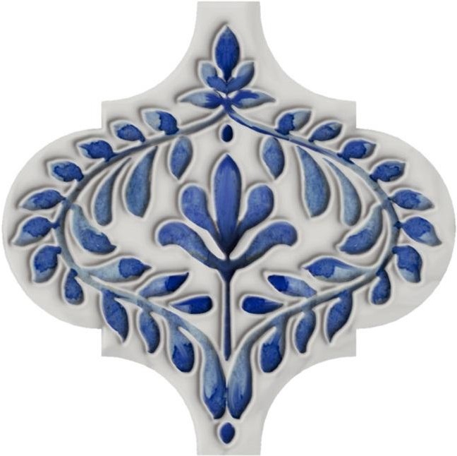 VT/A316/65000 Декор Арабески Майолика Арабески Голубой 1