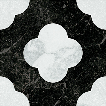 4101200 На пол Dandy Pin Black White 18.6x18.6 - фото 9