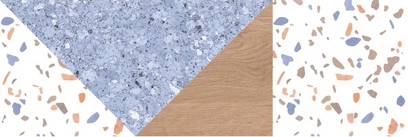 07-00-5-17-00-65-3007 Декор Террацио Массив Синий