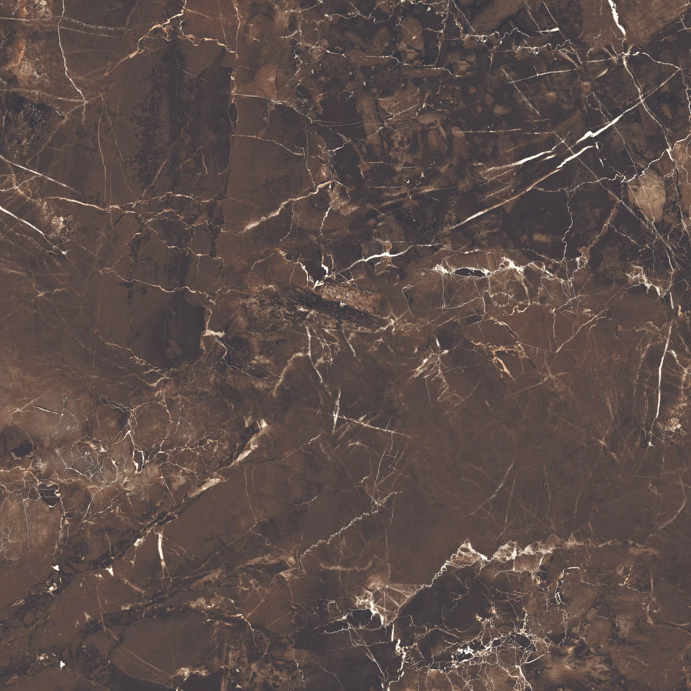 RP-129778 На пол Copper Slab Black Glossy 60x60 - фото 12