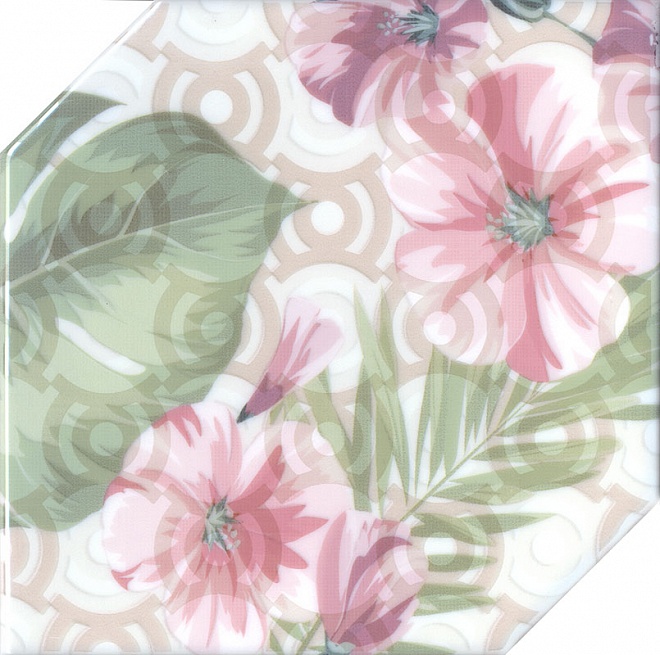 HGD/A223/18006 Декор Мируар Dec. Цветок 4 15х15