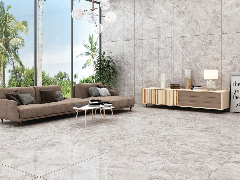 На пол Grand Slabs Galactico Sky High Glossy 120х120 - фото 6