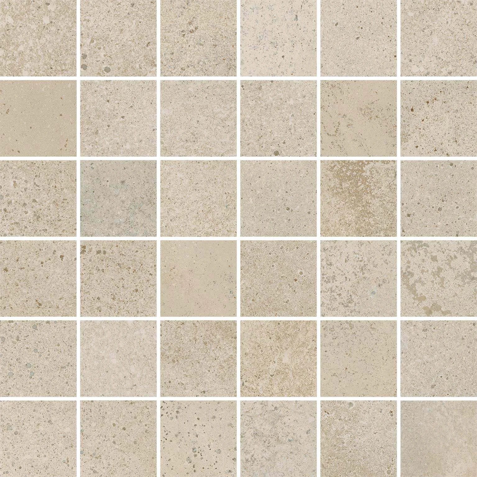 610110001386 На пол Monza Cream Mosaico 30x30