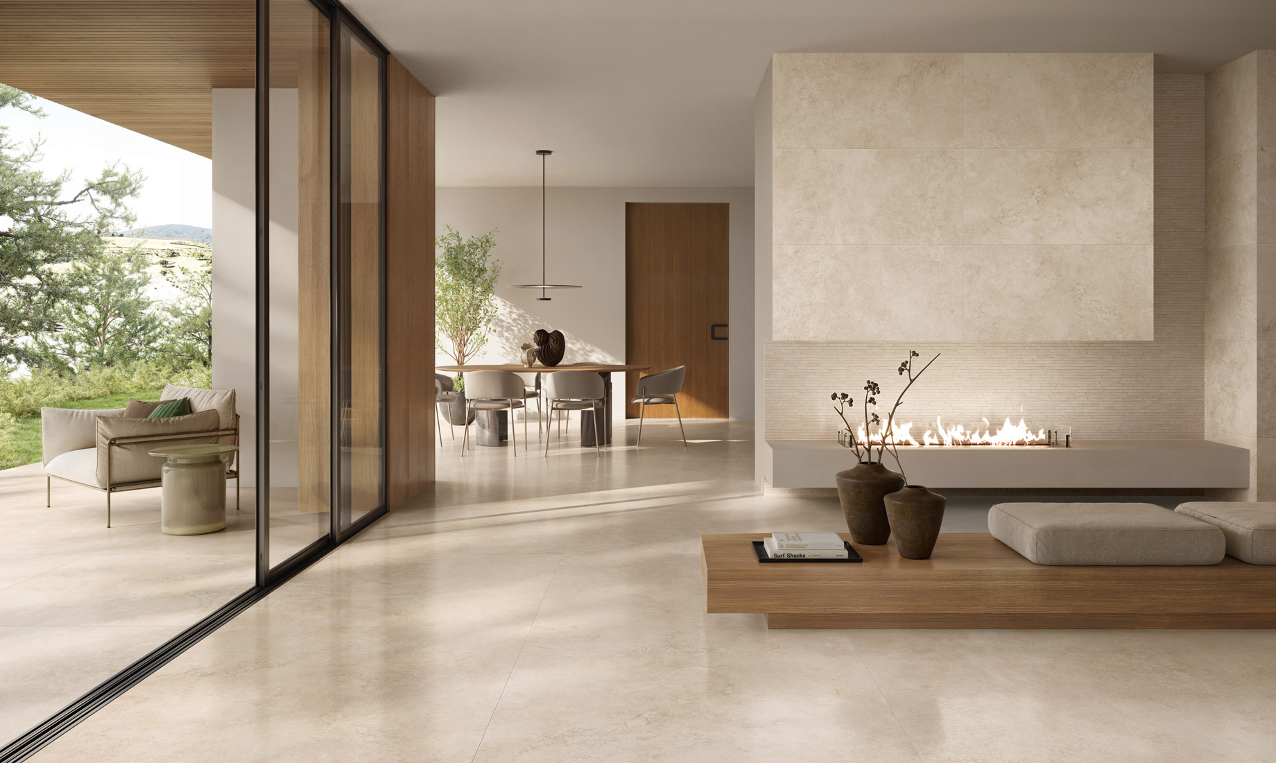 141123 На пол Mythology Simbios Taupe Nat Rect 60x120 - фото 8