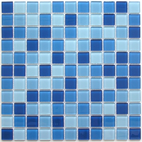 Navy blue 4*25*25 300*300 Напольная Керамическая мозаика Navy blu