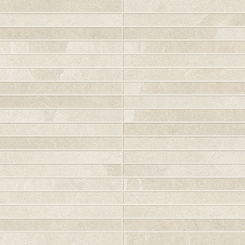 610110001033 На пол Ardesia White Mosaico Strip 30x30