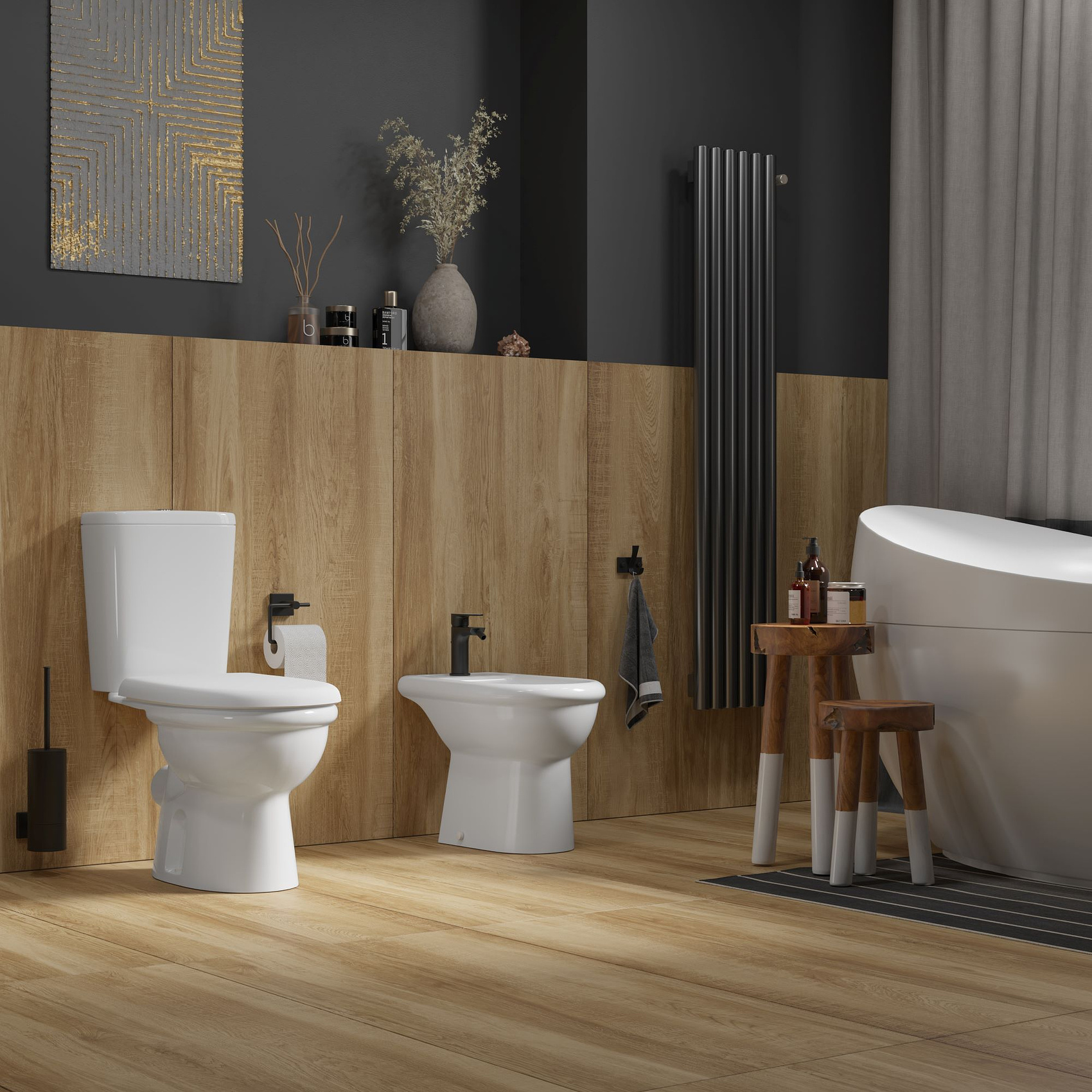 На пол Вуд 4 Венге 11мм 600х1200 - фото 14