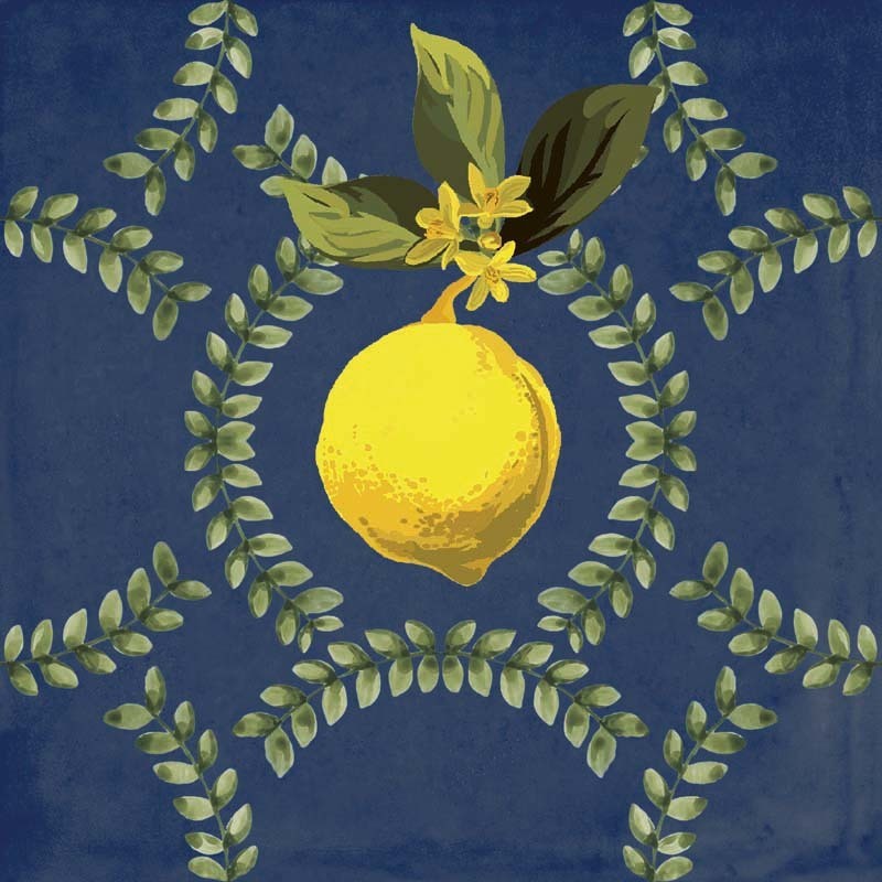 Декор Vita Giardino Blu mix luc - фото 11