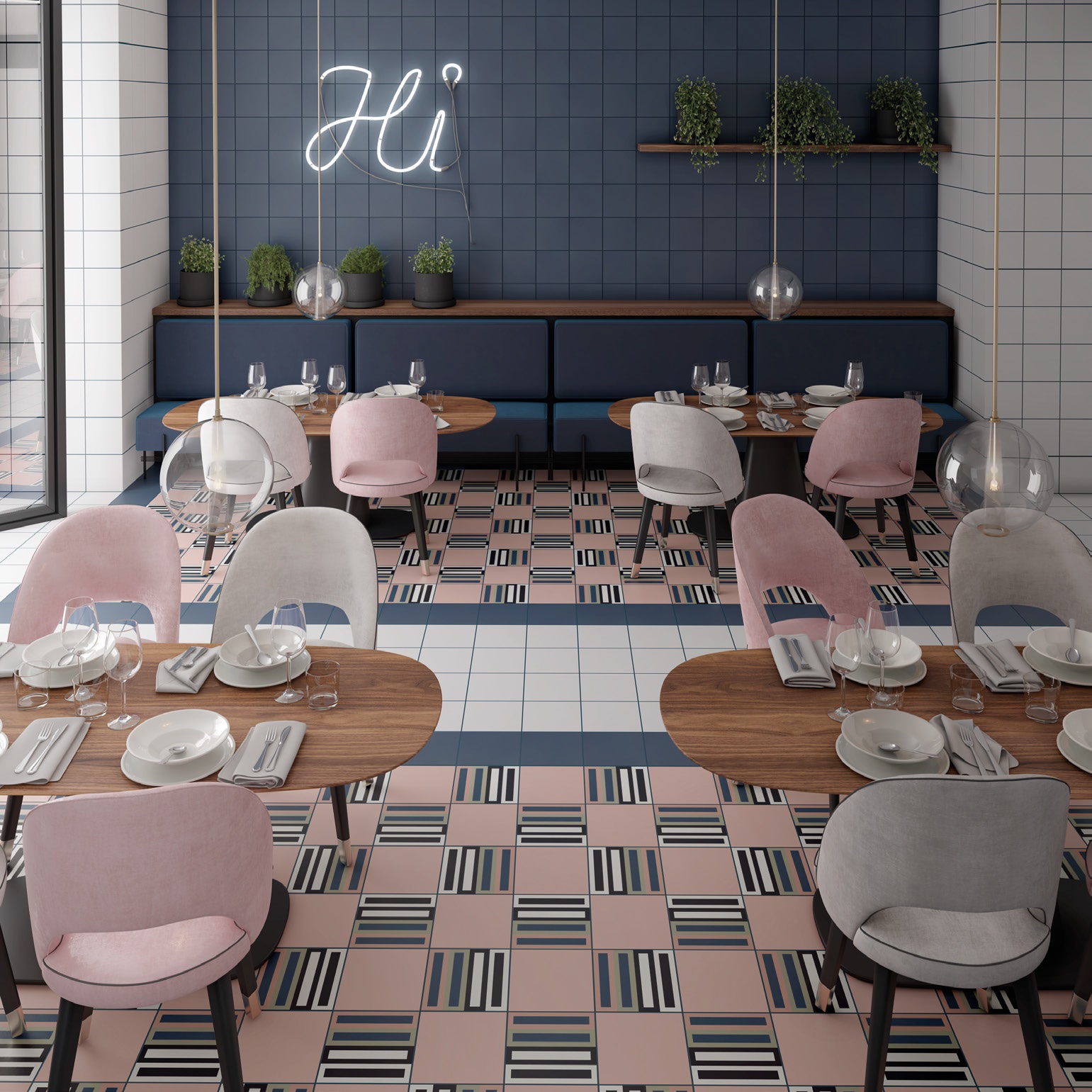 27701 На пол Bauhome Korola Warm 20х20 - фото 7