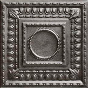 Декор Metal Tiles Relief Silver 20x20