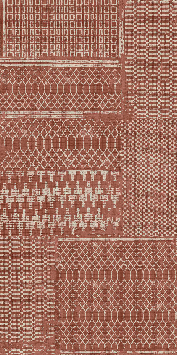 145064 Декор Mind Pibiones Crimson Molato Rect 60x120