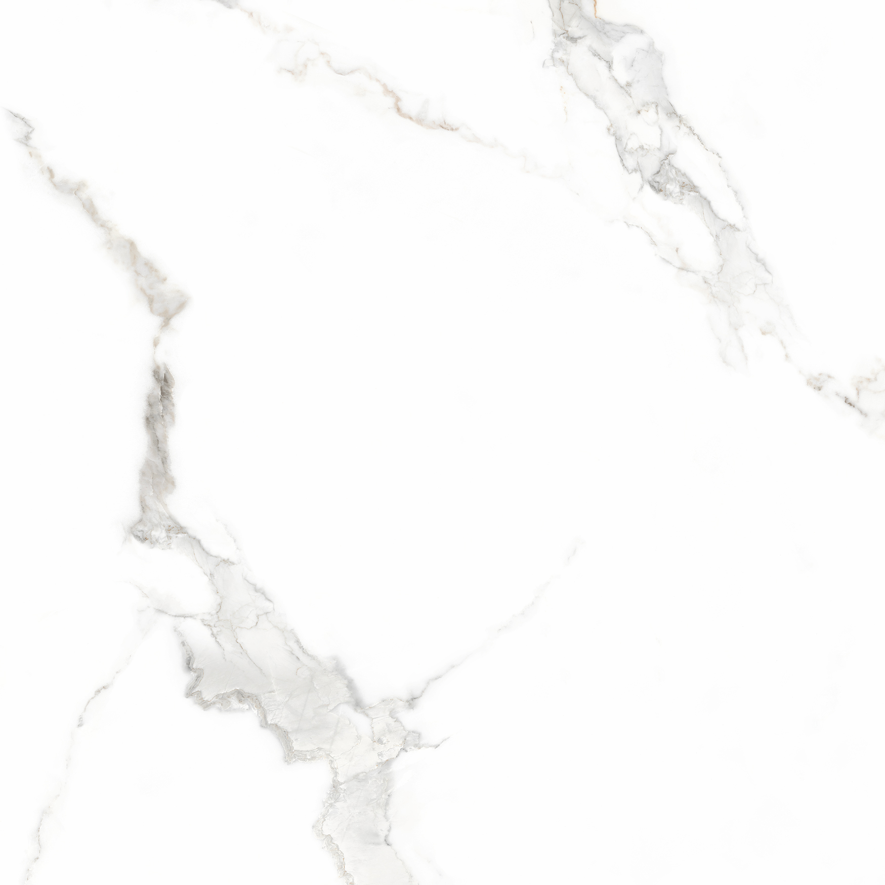 6461-0411 На пол Иней / Inei Белый 60х60