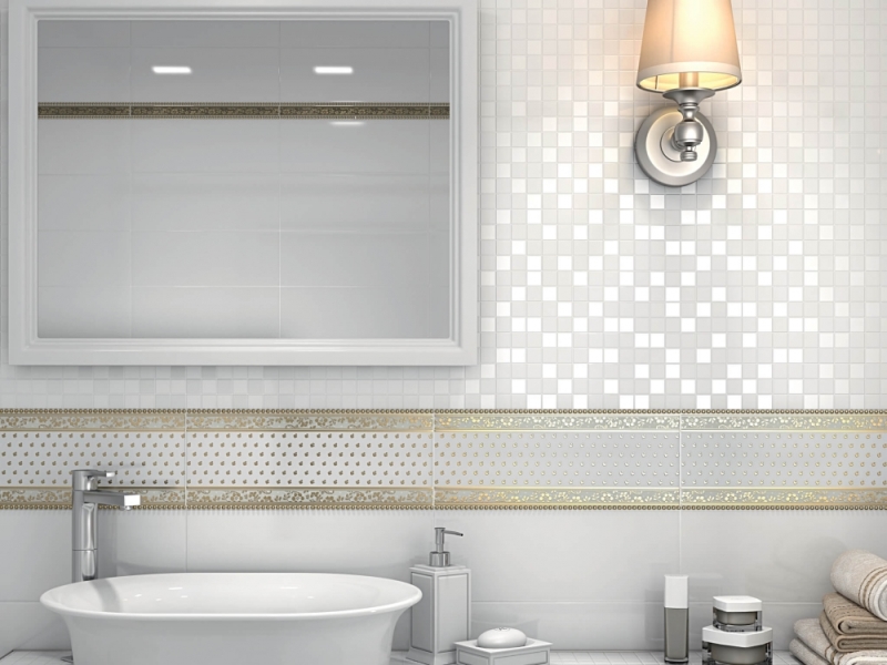 NT/B169/15074 Декор Фонтанка Зеленый 15x40 - фото 2