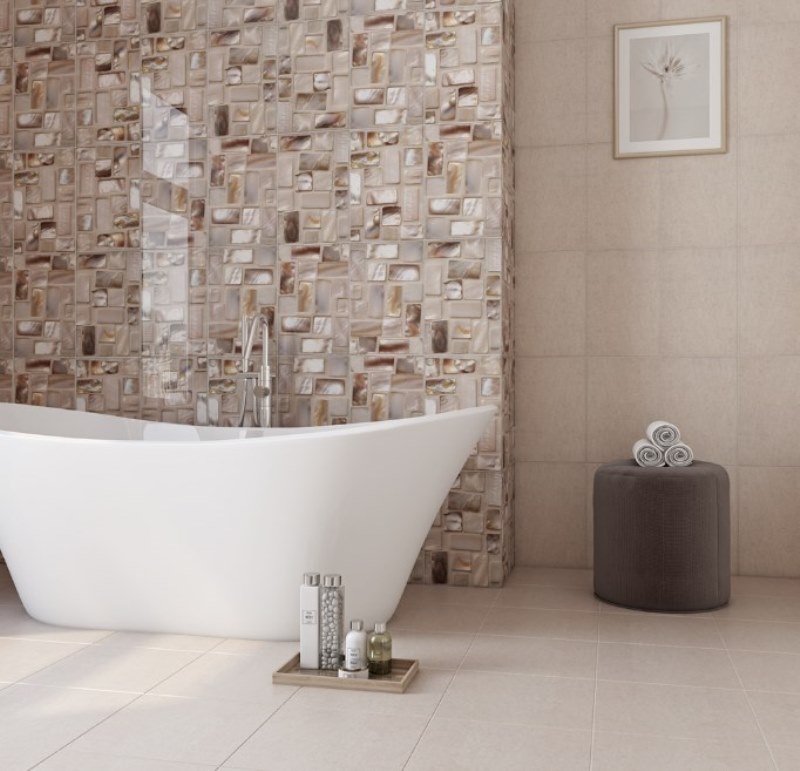 15 LA 0054 На пол Лацио Светло-бежевый Глазурованный матовый 8мм 0054 - фото 3