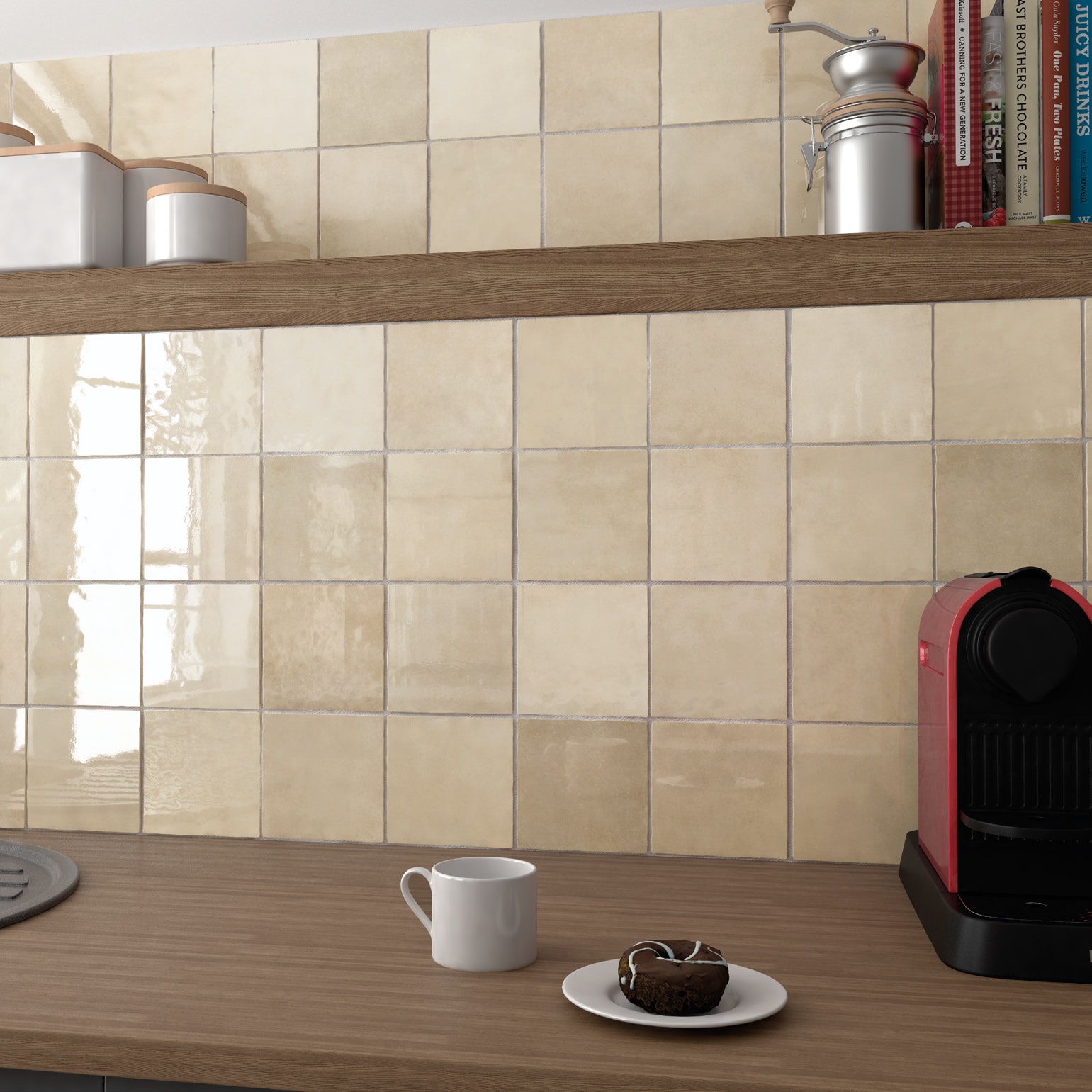 24456 На стену Artisan Rose Mallow 13.2x13.2 - фото 12