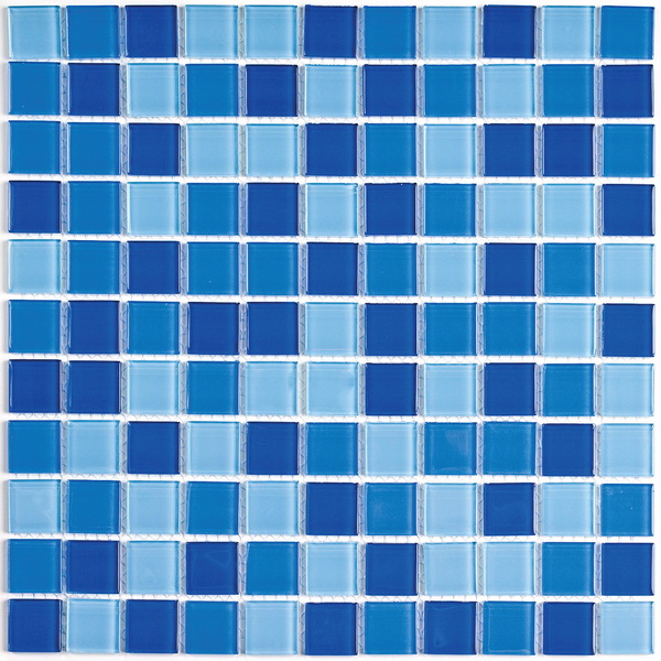 Blue wave-2 25*25 300*300 Напольная Керамическая мозаика Blue wave-2