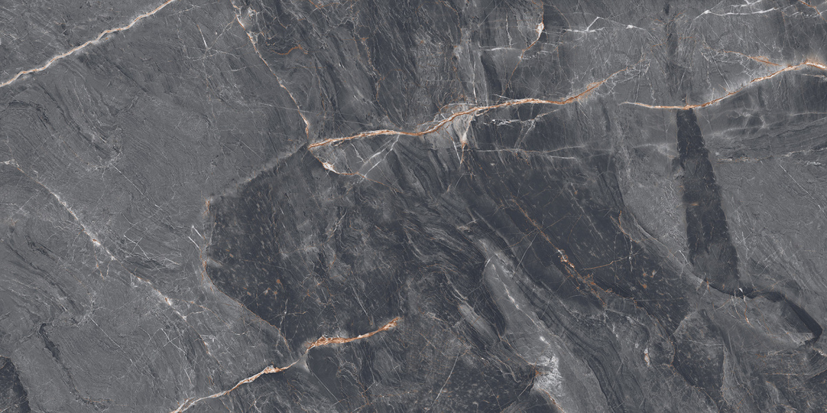 На пол Jerico Nero Чёрный матовый карвинг 60х120