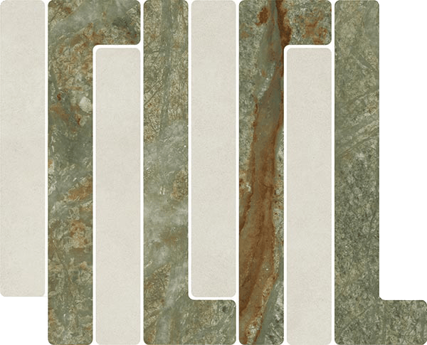 41W2 Декор Tandem Mosaico Trellick Faroe Blanco 30x24.2