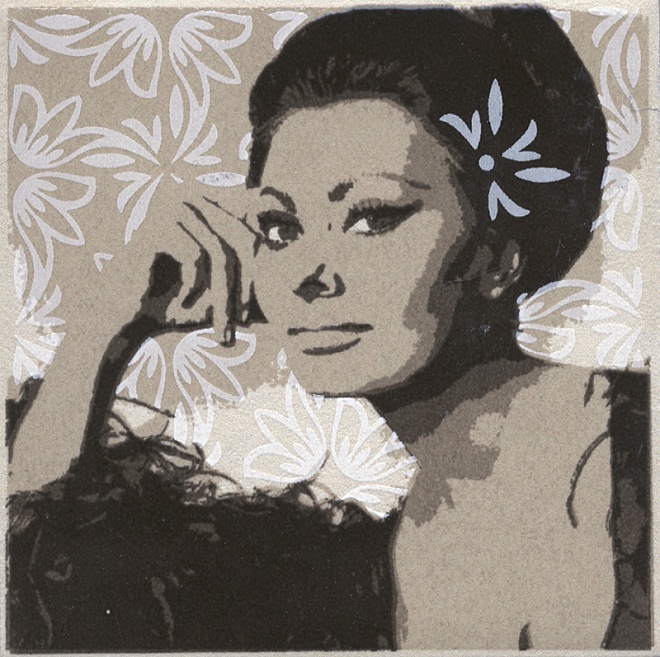 STG/A341/1266 Декор Амальфи Бежевый гравюра