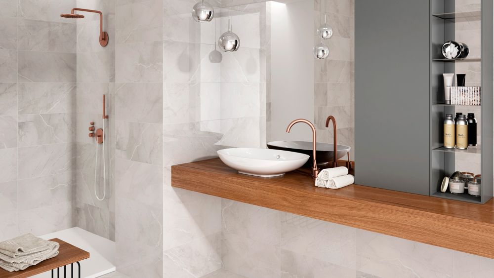 ПП-00010008 На пол Marbles-Grotto Grotto Crema Leviglass Rect. 75 - фото 2