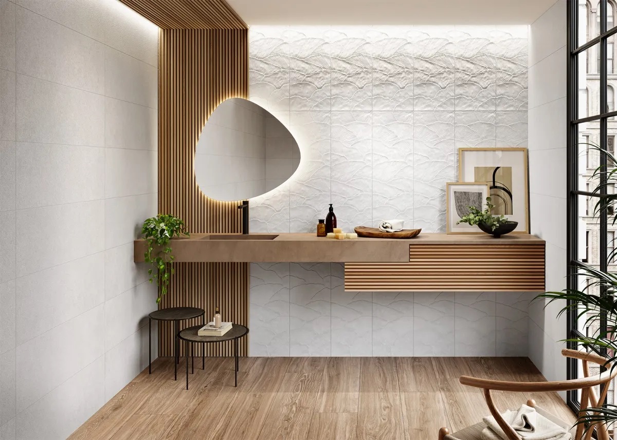 R0002761 На стену Santorini Concept White Pure 30x90 - фото 3