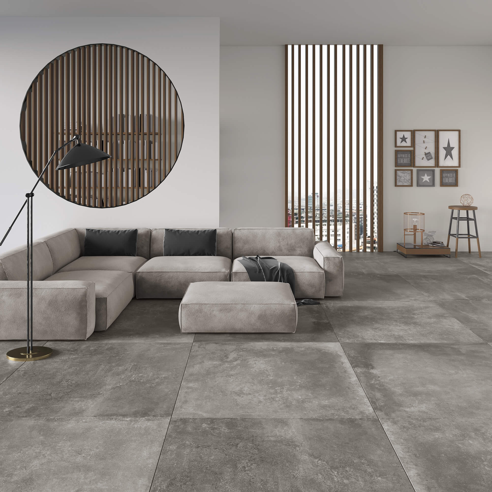 На пол Antibes Grey 60x120 - фото 5