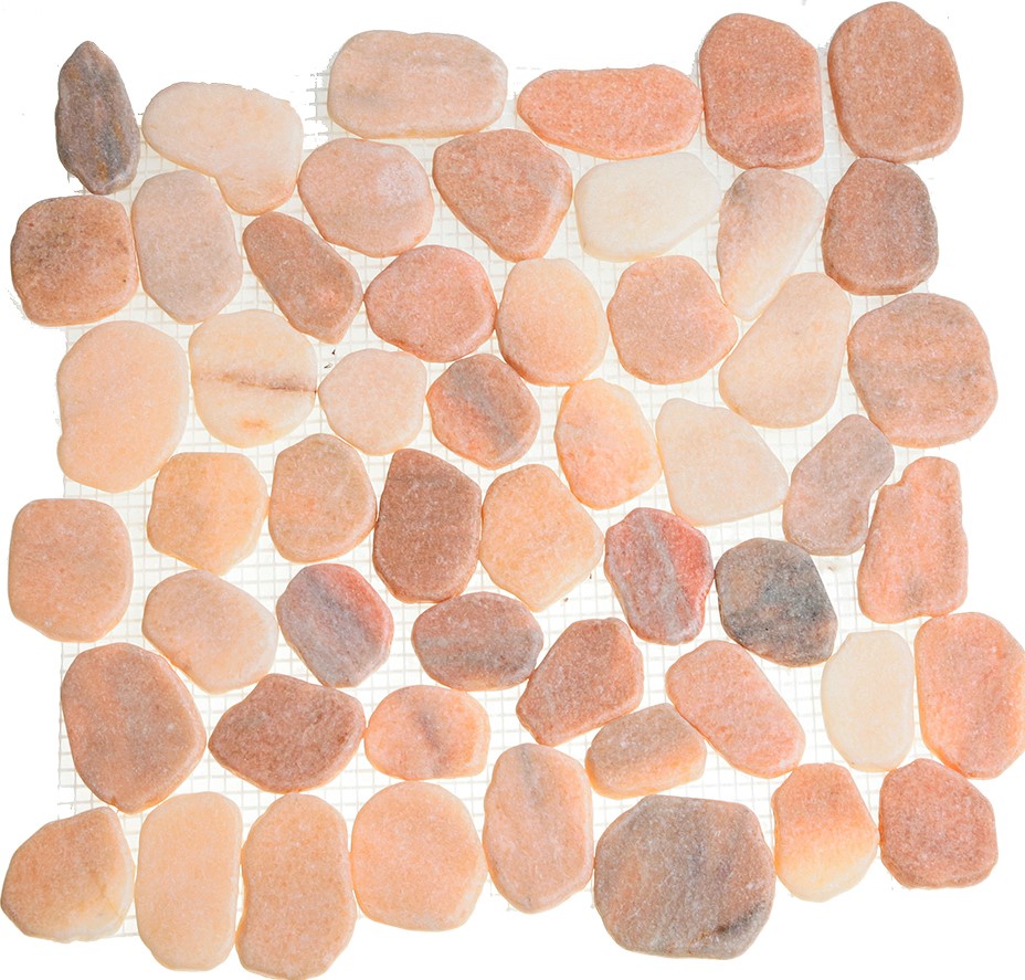 052370 MS7015 BC Напольная Каменная Мрамор розовый круглый 32x32
