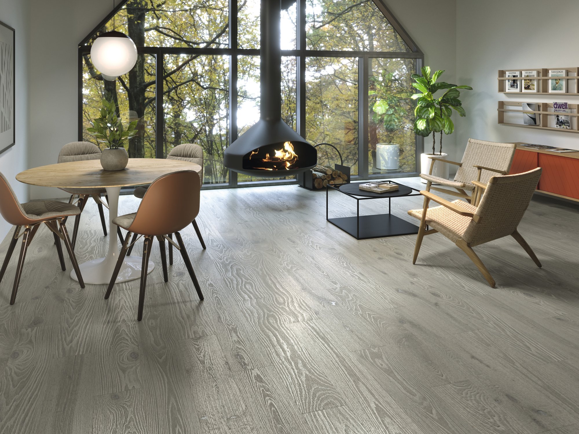 На пол Triana Rect Caoba - фото 14