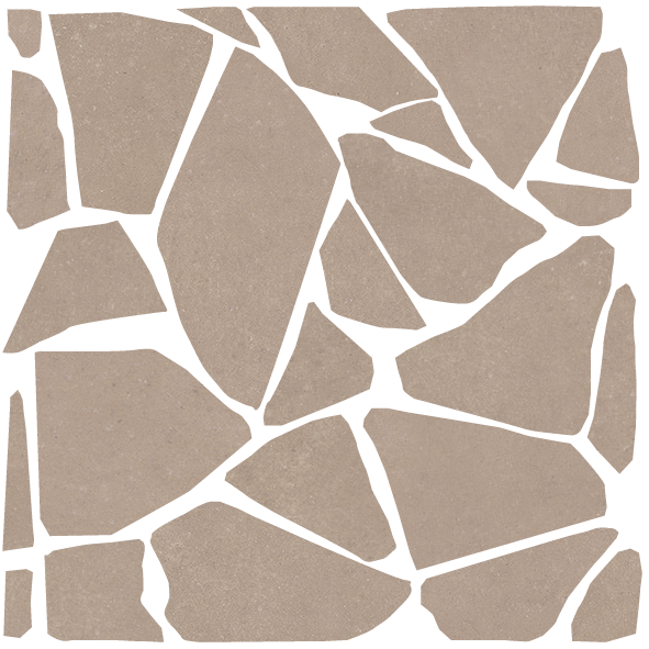 4101231 Декор Nok Palladiana Crock Mosaic Taupe 40x40