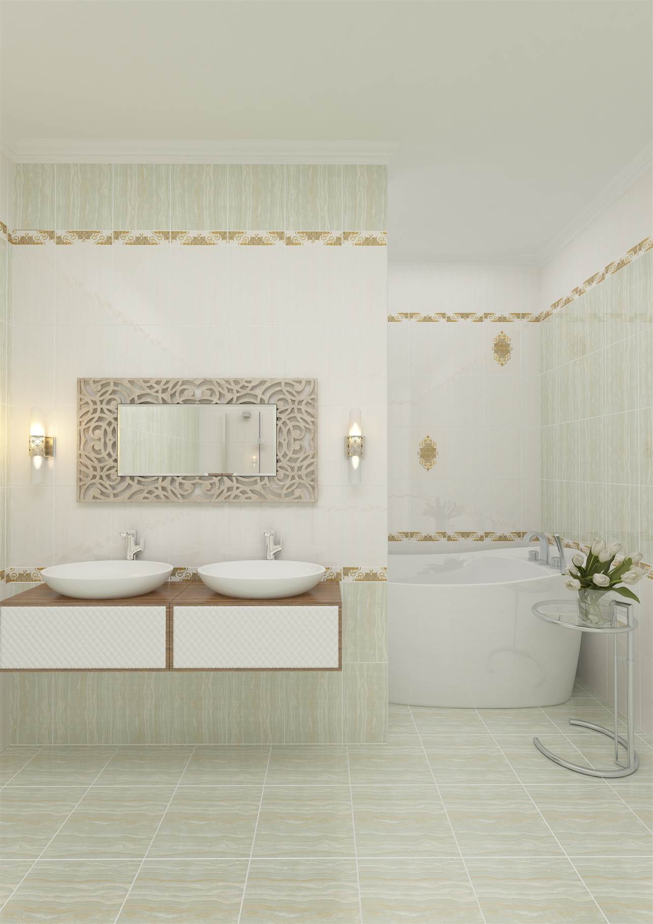 Декор Монте-Карло Вставка D2 25x35 - фото 3