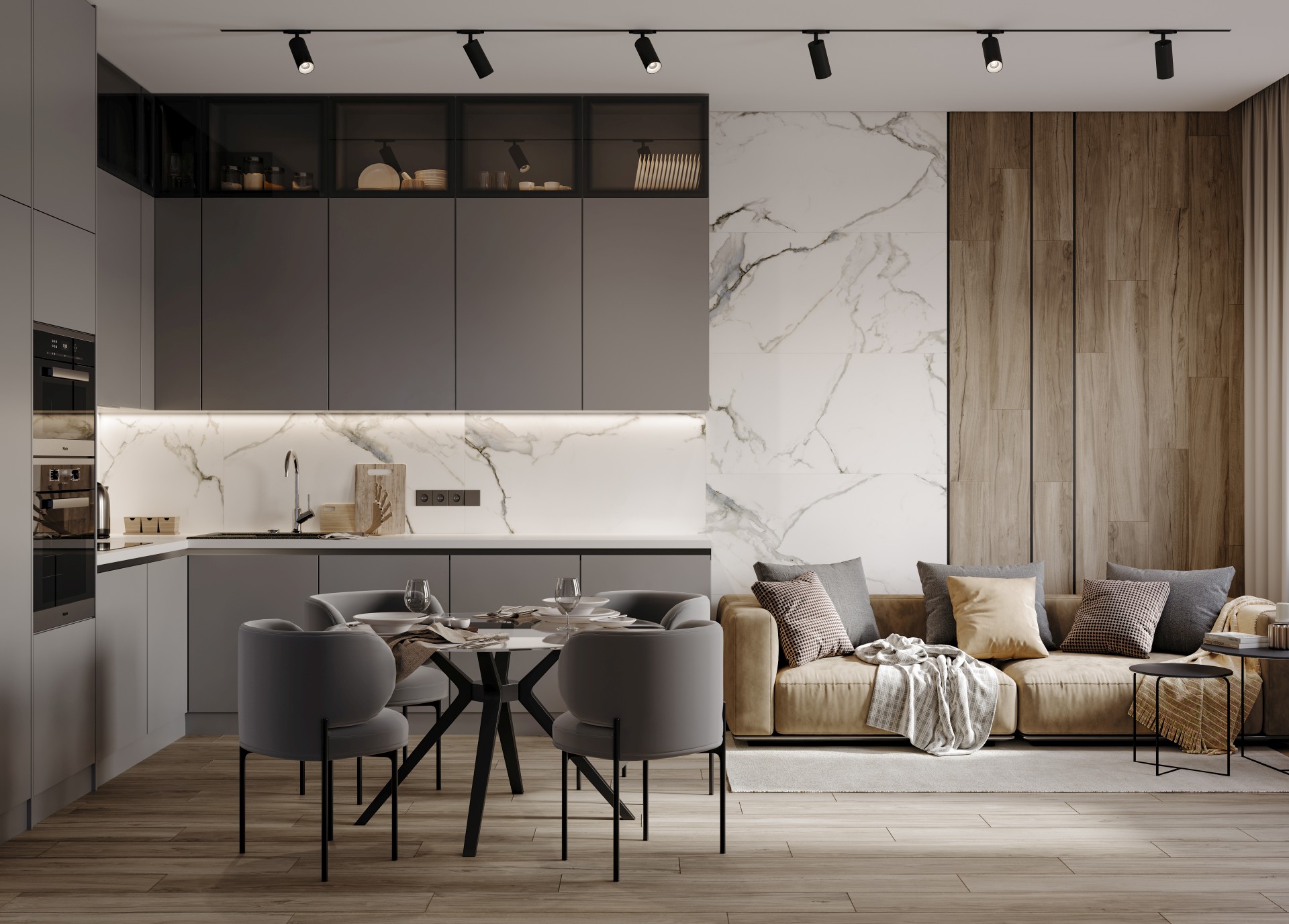 K-2101/SR/200x1200x11 На пол Alleya Медовый Структурированный 120x20 - фото 15