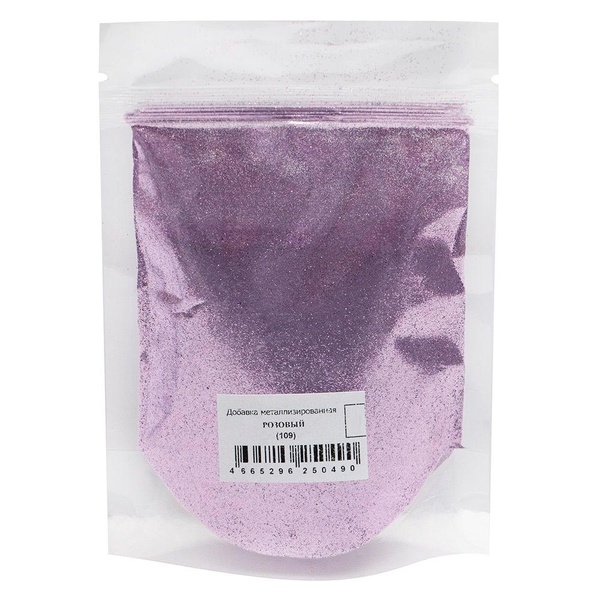 004109  Металлизированные добавки для затирок 109 Розовый 100гр.