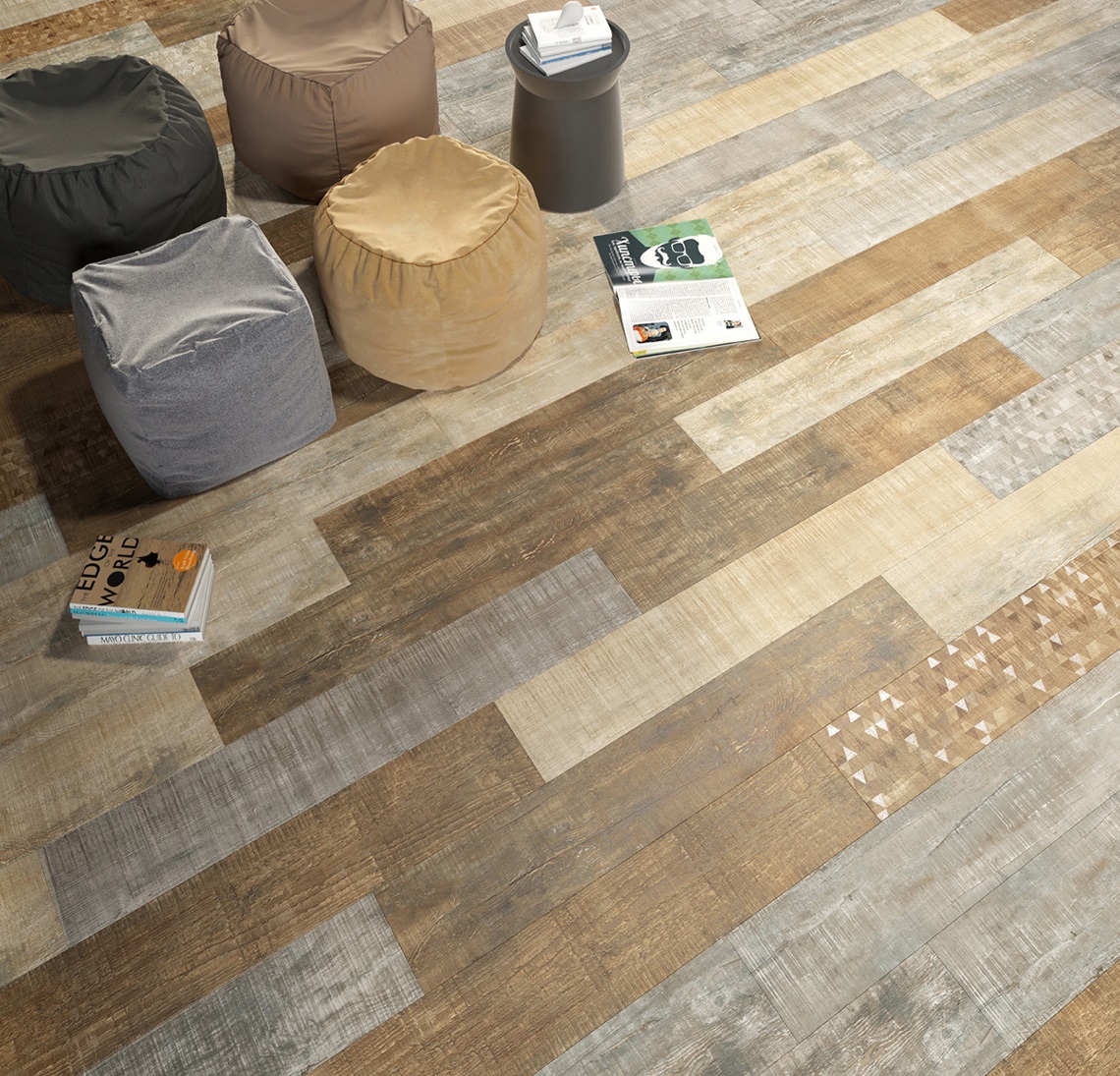 Ступень Идальго Граните Вуд Эго Brown / Темно-Коричневый SR 120х30 - фото 8