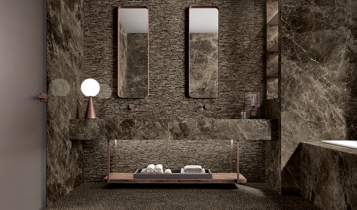 ED3Z На пол Tele di Marmo Breccia Braque Lappato 120x60 - фото 8