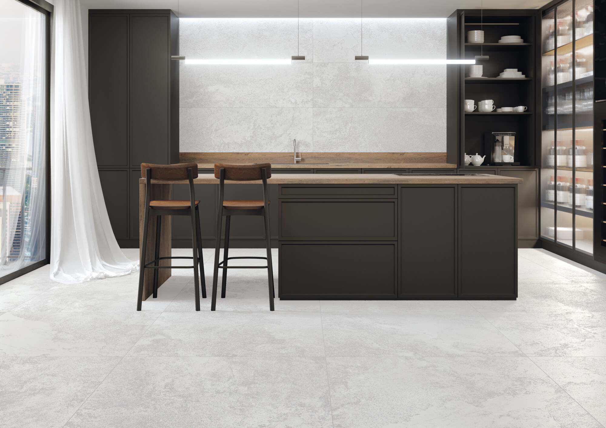 31972 На стену Chicago Mocha SP/R 50х150x0.75 - фото 5