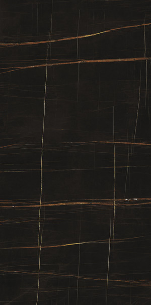 На пол Ultra Marmi Sahara Noir Lev Silk 6mm 75x150