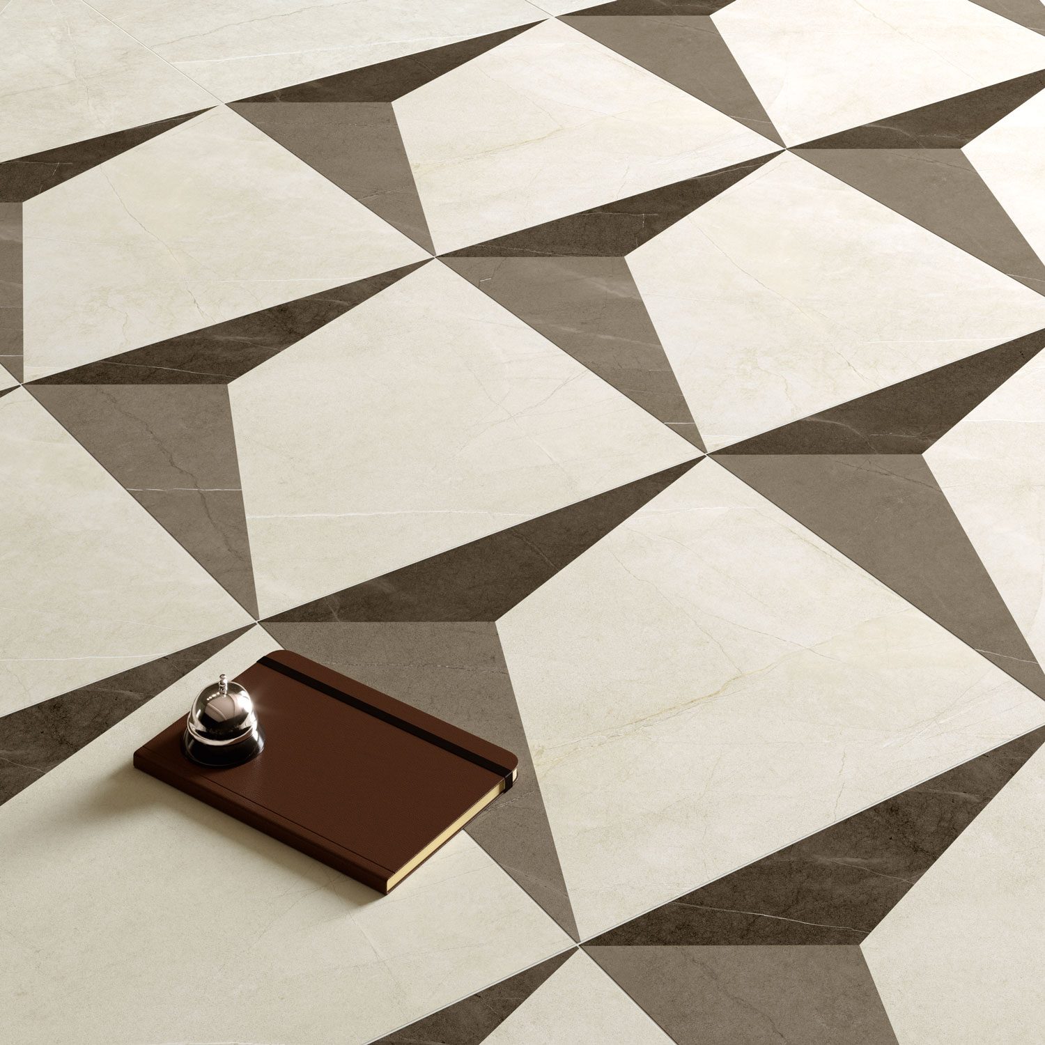 610110001045 На пол Фьямма Bronze Mosaico 30x30 - фото 10