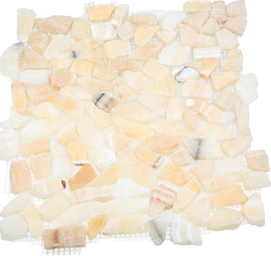 052364P MS7012 S На пол Каменная Оникс песочный треугольный 32x32