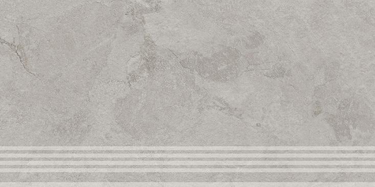 KM6060G1231R8GRF Ступень Сплит Фронтальная серый светлый матовый обрезной 30x60x0.8 - фото 3