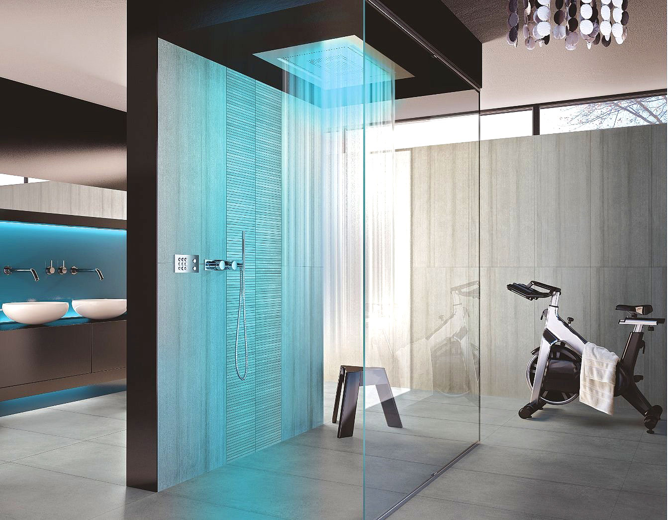 3720062  На пол Cemento Rasato Antracite Rasato R9 9мм 60x120 - фото 8