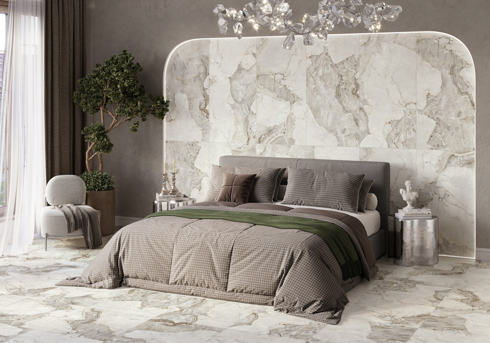 D60256М На пол Seashell Матовый 600x600x9.5 - фото 17