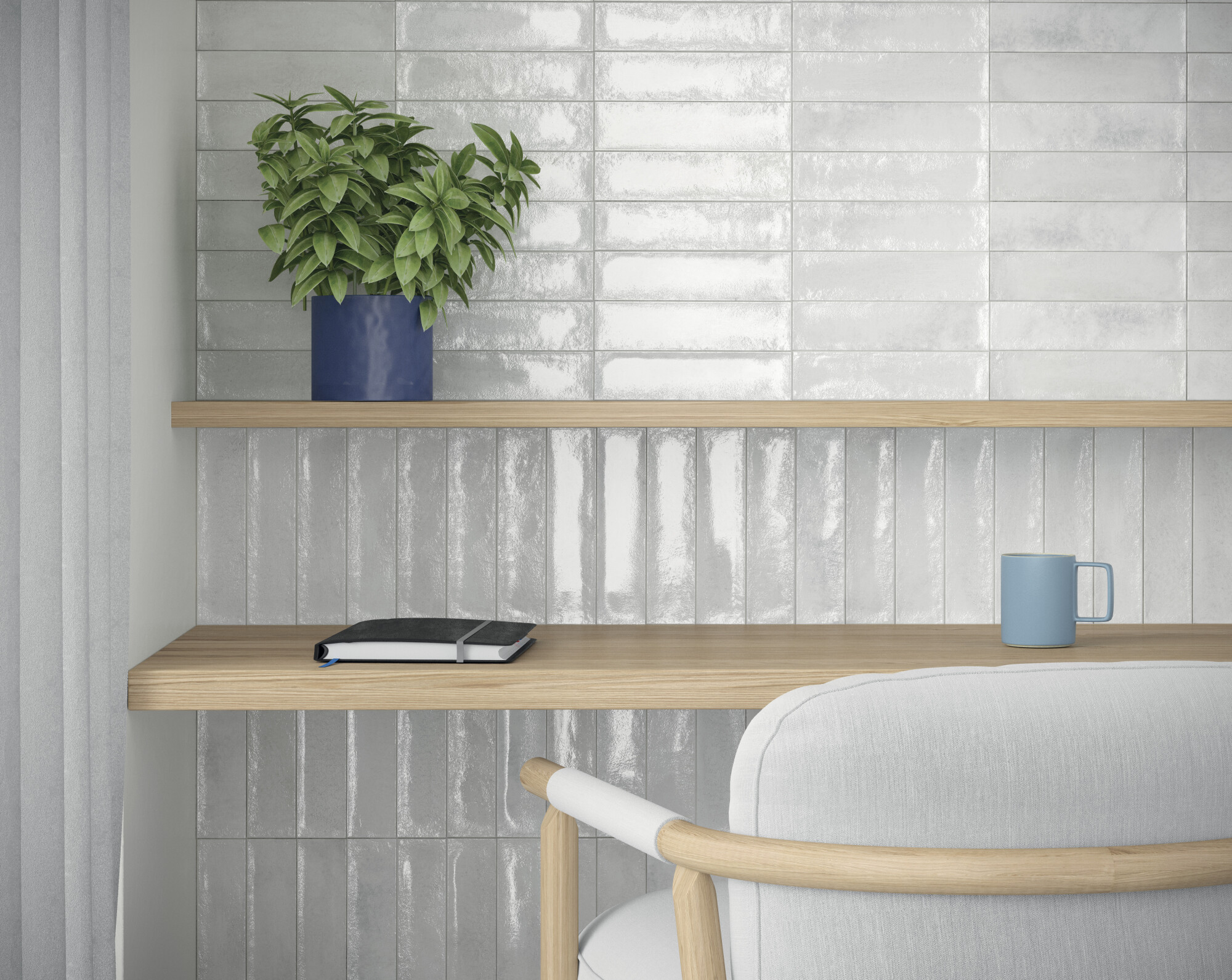 35258  На стену Bari Silver 6x24.6 - фото 36